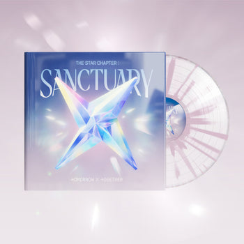 the album cover for TOMORROW X TOGETHER - Star Chapter: Sanctuary (W/Book) [LP]