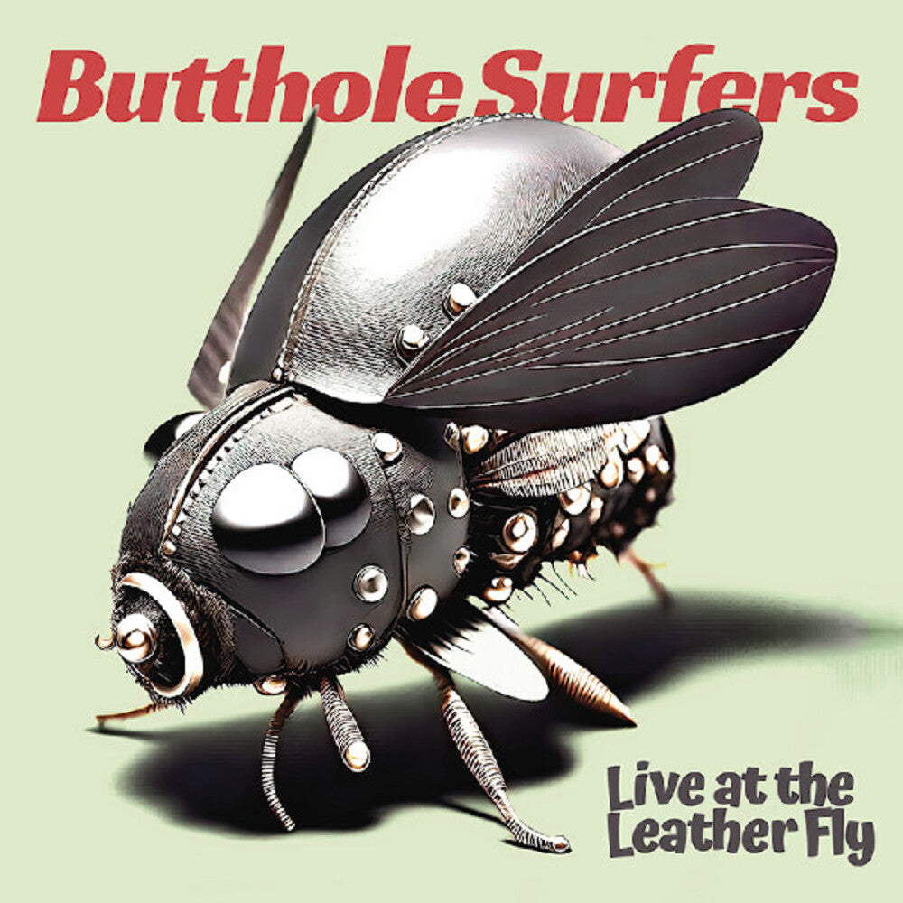 the album cover for Butthole Surfers - Live at the Leather Fly