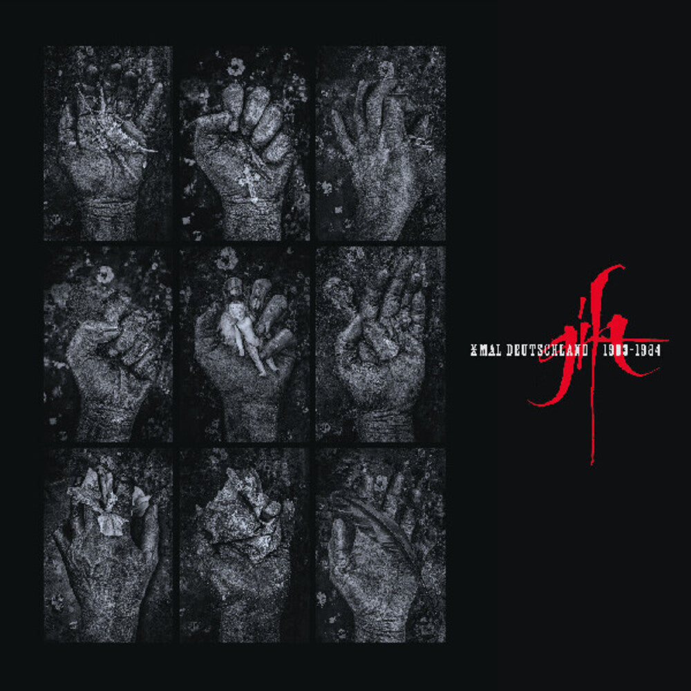 the album cover for Xmal Deutschland - Gift The 4ad Years