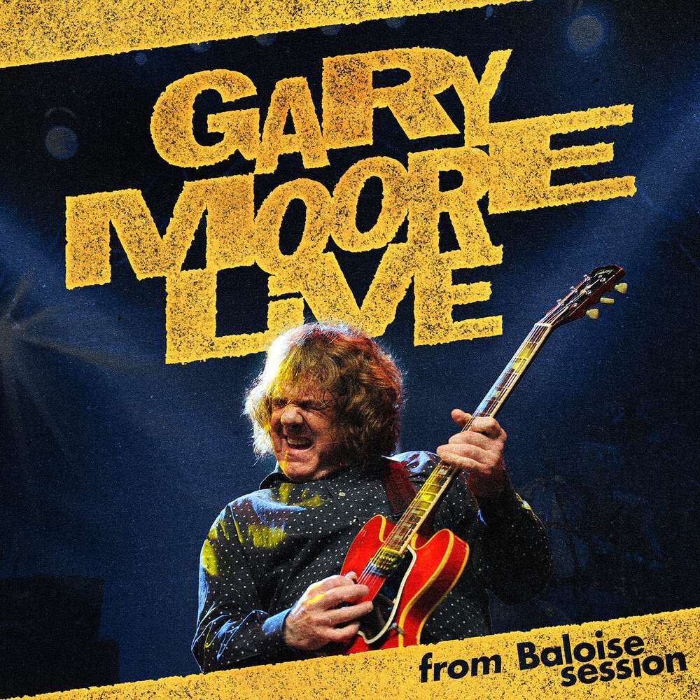 the album cover for Moore, Gary - Gary Moore Live - From Baloise Session (2pc)