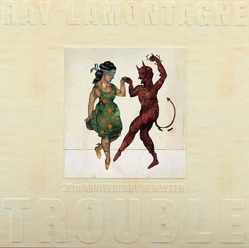 the album cover for Ray LaMontagne - Trouble [Reissue]