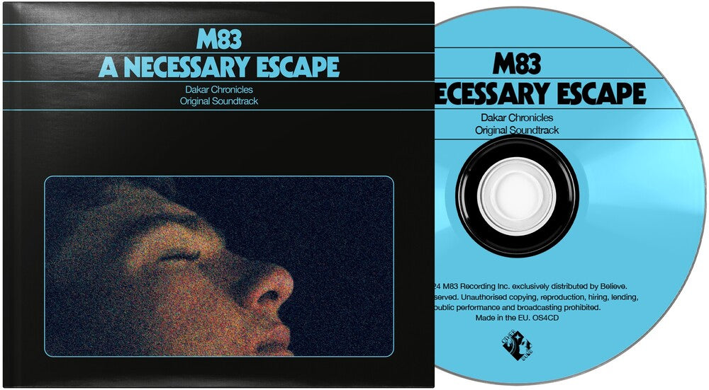 the album cover for M83 - Necessary Escape - Dakar Chronicles - O.S.T. [Digipak]