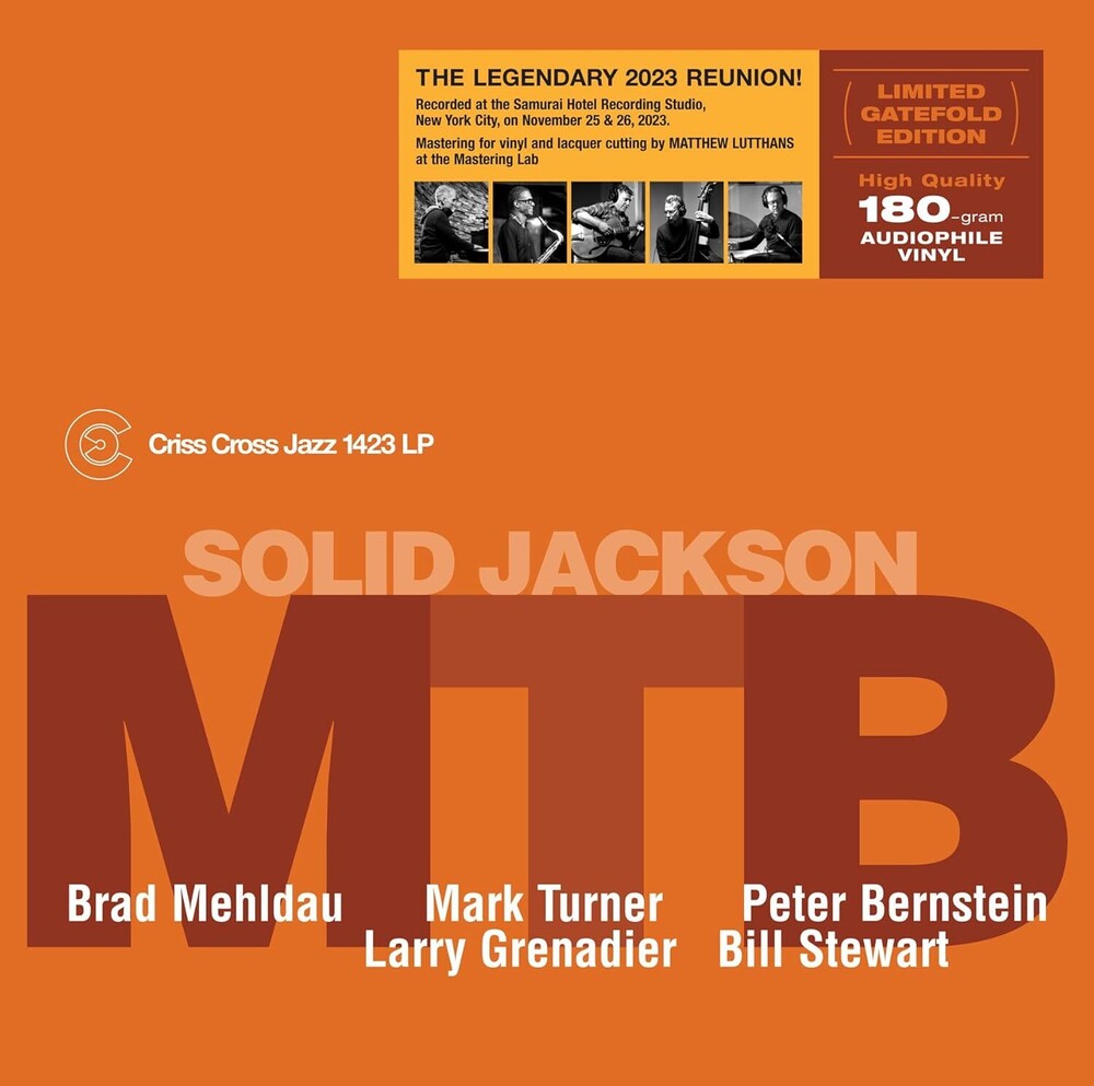 the album cover for M.T.B. - Solid Jackson