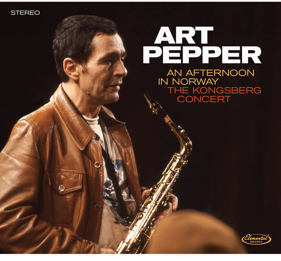 the album cover for Art Pepper - An Afternoon In Norway: The Kongsberg Concert