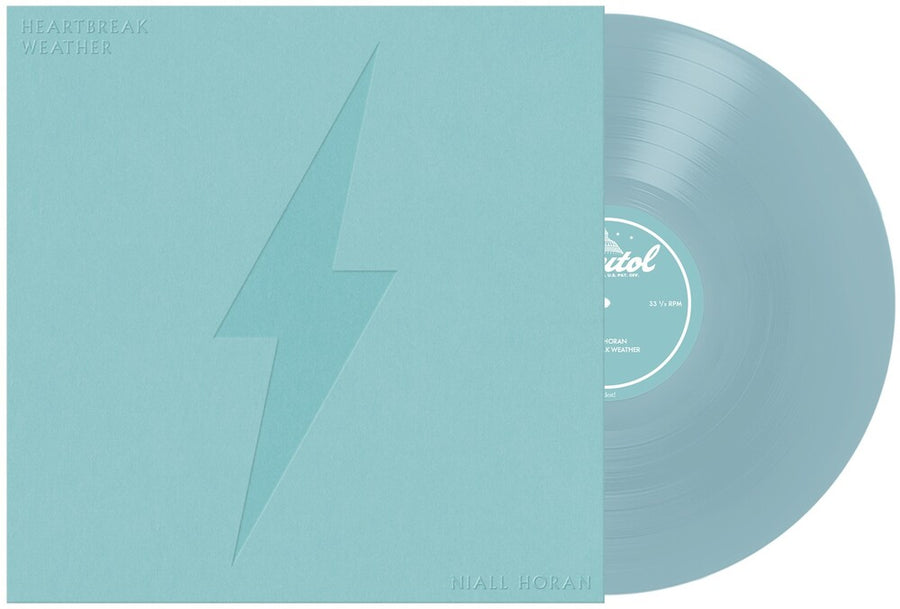 the album cover for Niall Horan - Heartbreak Weather (5 Year Anniversary) -  [Baby Blue LP]