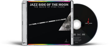 the album cover for Sam Yahel  / Moreno,Mike / Hoenig,Ari / Blake,Seamu - Jazz Side Of The Moon (Hybr)