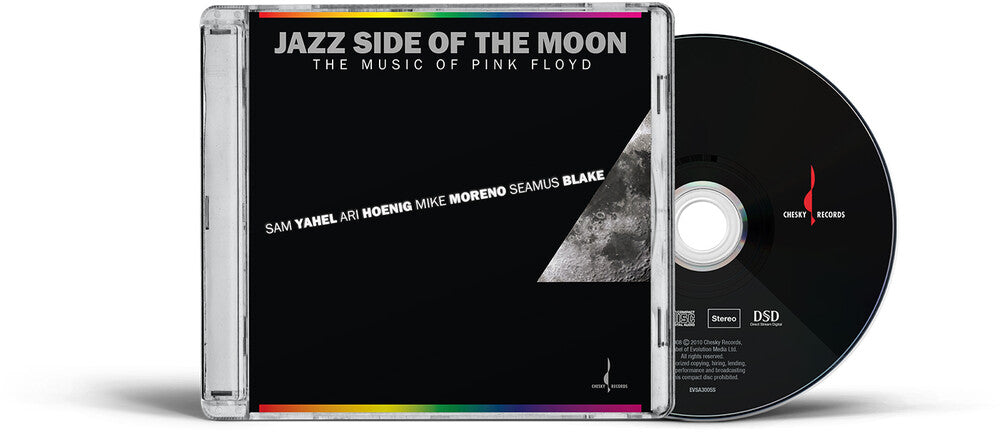 the album cover for Sam Yahel  / Moreno,Mike / Hoenig,Ari / Blake,Seamu - Jazz Side Of The Moon (Hybr)