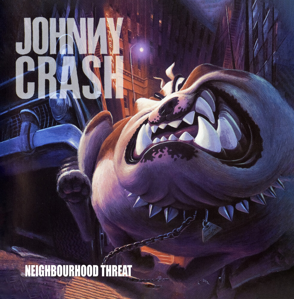 the album cover for Johnny Crash - Neighbourhood Threat (Hol)