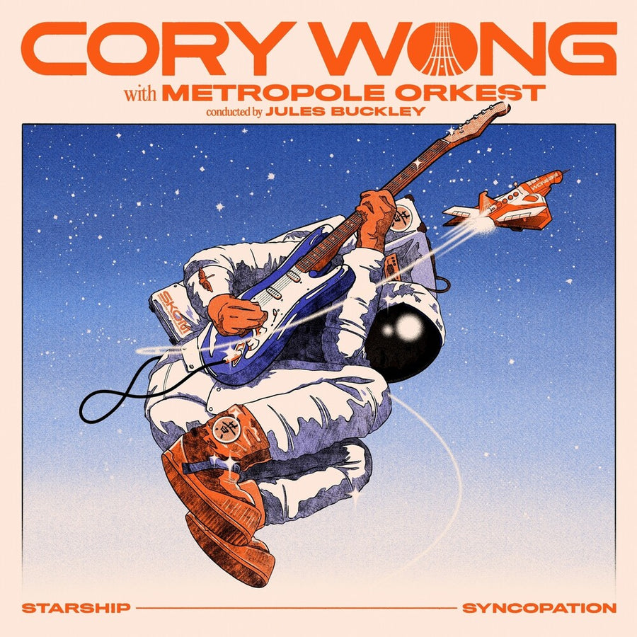 the album cover for Cory Wong  / Metropole Orkest - Starship Syncopation