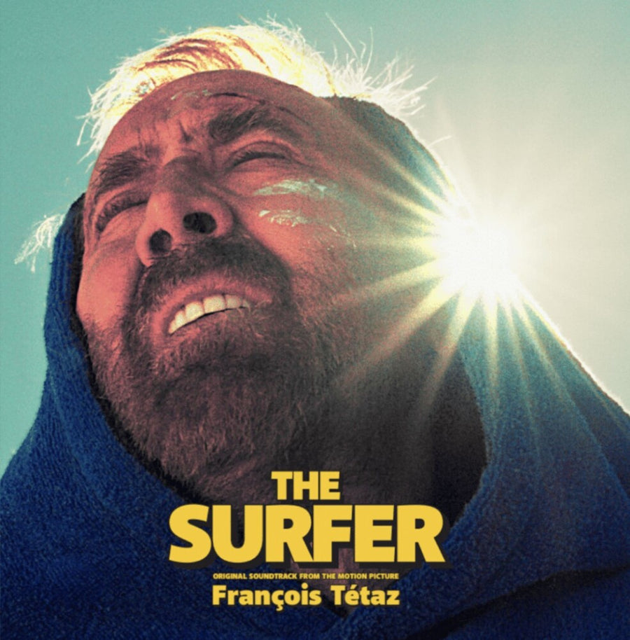 the album cover for Francois Tetaz  (Blue) (Colv) (Uk) - Surfer - O.S.T. (Blue) [Colored Vinyl] (Uk)