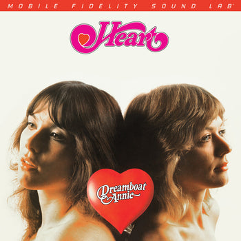 the album cover for Heart - Dreamboat Annie