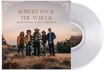 the album cover for Robert Jon  & The Wreck - Heartbreaks & Last Goodbyes [Crystal Clear LP]