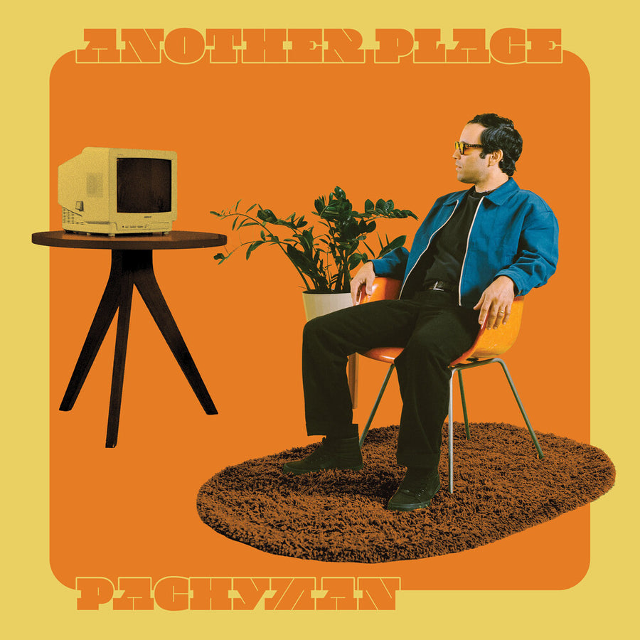 the album cover for Pachyman - Another Place [Blue LP]