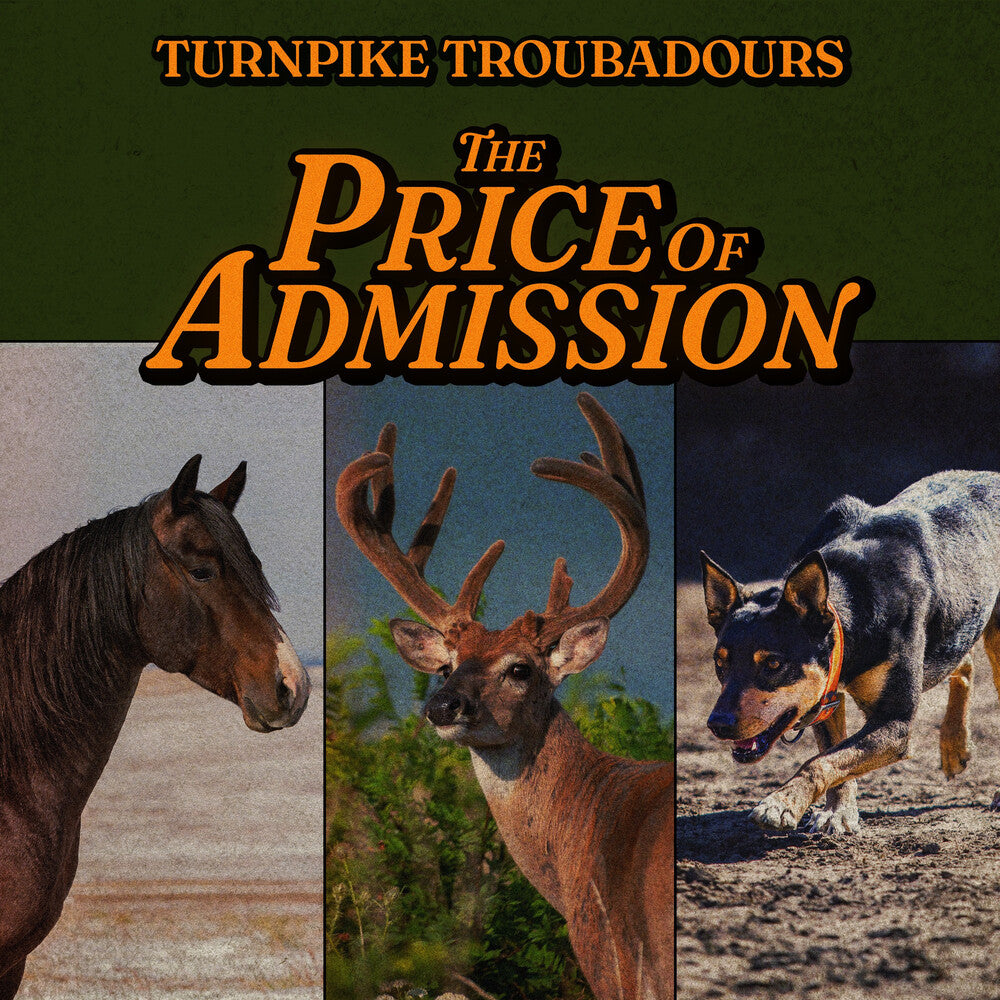 the album cover for Turnpike Troubadours - The Price Of Admission [Compact disc]