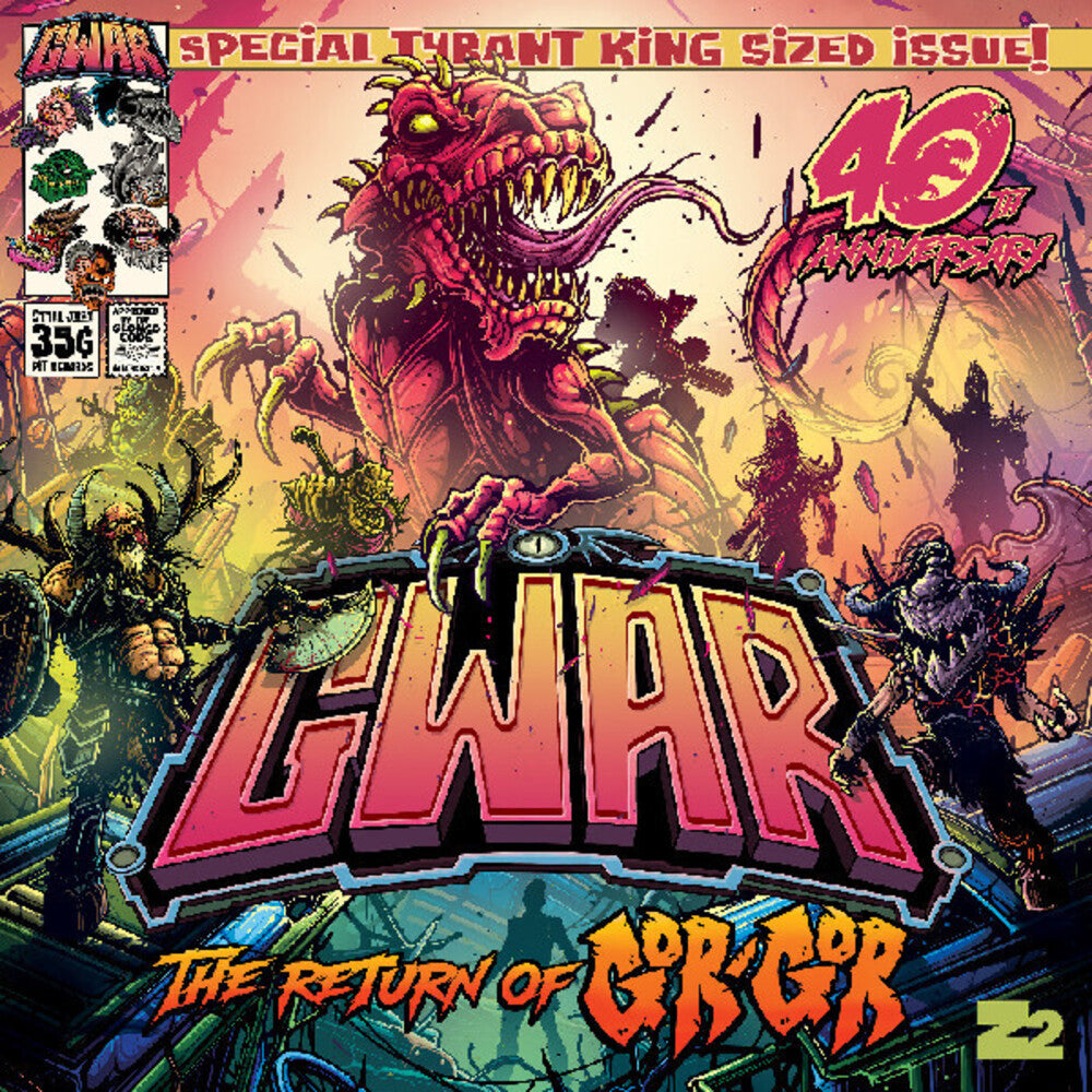 the album cover for GWAR - The Return of Gor Gor