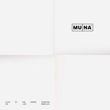 the album cover for Muna - Live At The Greek Theatre In Los Angeles - Silver