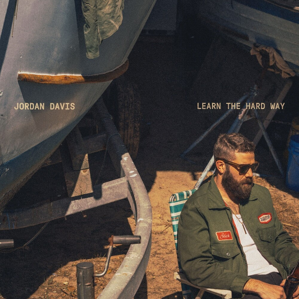 the album cover for Jordan Davis - Learn The Hard Way