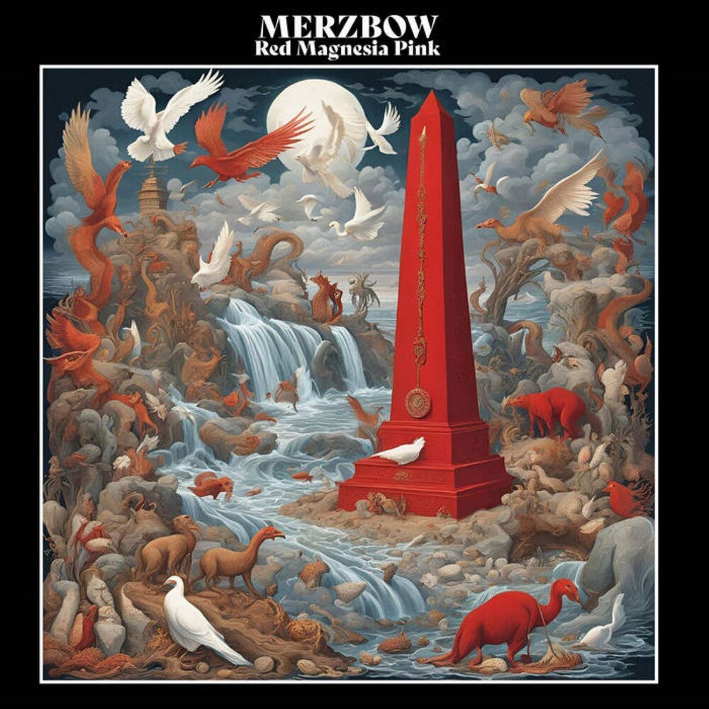 the album cover for Merzbow - Red Magnesia Pink