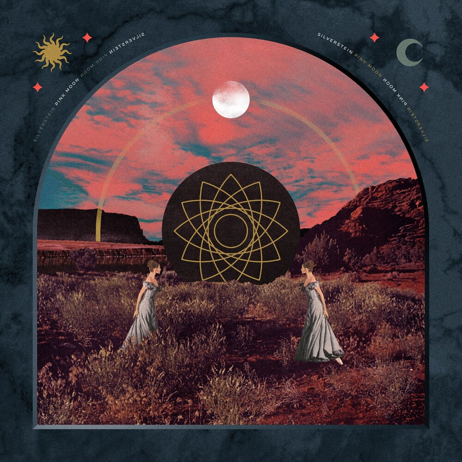 the album cover for Silverstein - Pink Moon (Ocrd)