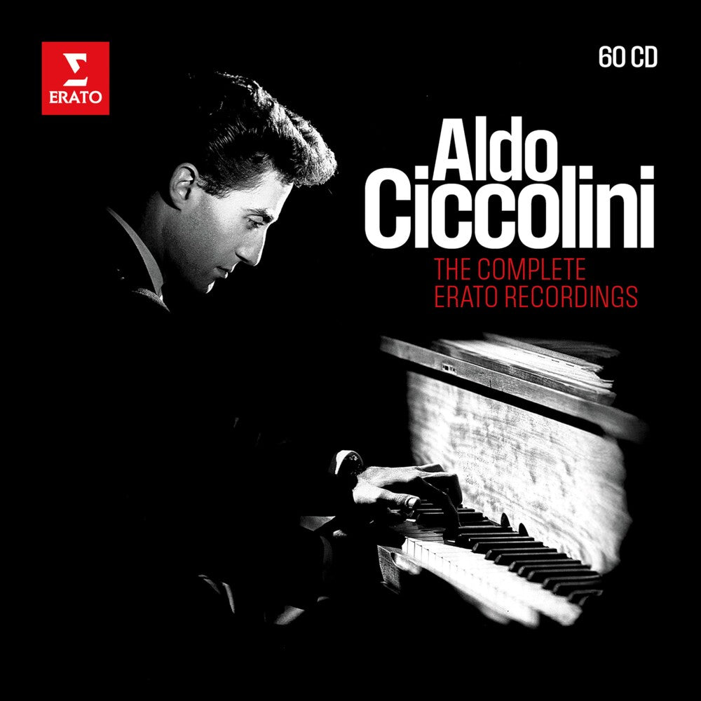 the album cover for Ciccolini, Aldo - The Complete Erato Recordings