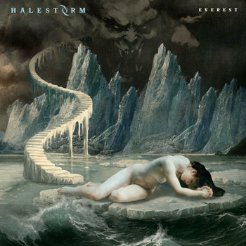 the album cover for Halestorm - Everest [Hot pink opaque LP]