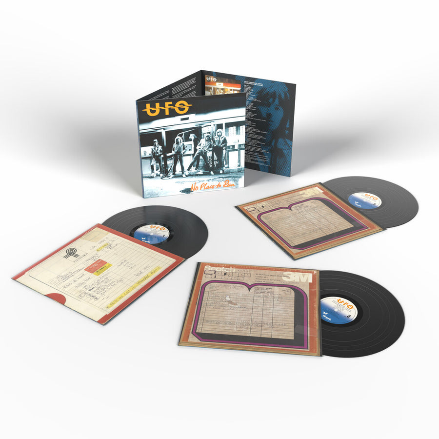 the album cover for UFO - No Place To Run (2025 Remaster - Deluxe Edition)
