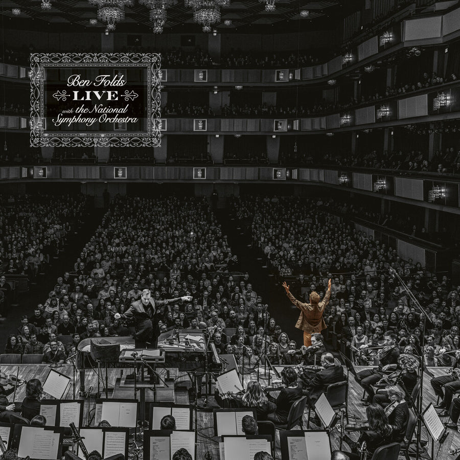the album cover for Ben Folds  / National Symphony Orchestra - Ben Folds Live With The National Symp Orch (Auto)