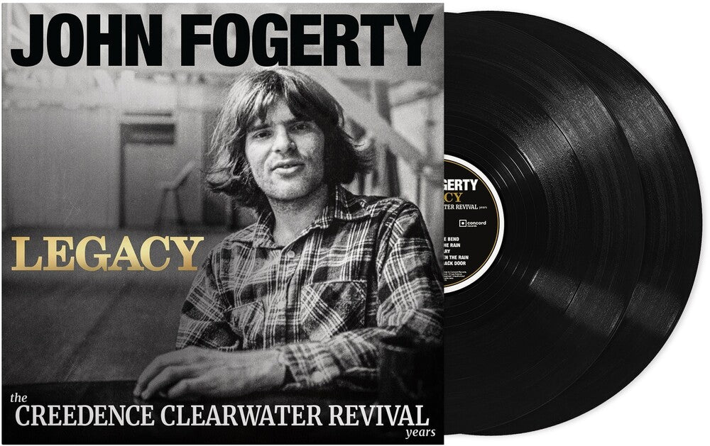 the album cover for John Fogerty - Legacy: the Creedence Clearwater Revival years -  [2 LP]