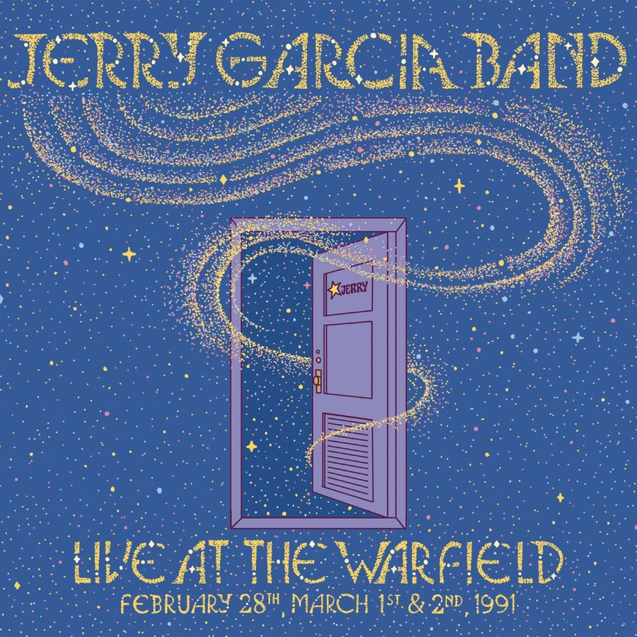 the album cover for Jerry Garcia - Live At The Warfield [With Booklet]