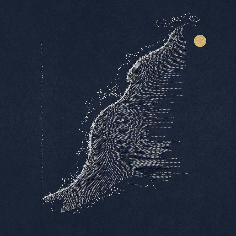 the album cover for Quadeca - Vanisher Horizon Scraper [White Colored Vinyl]