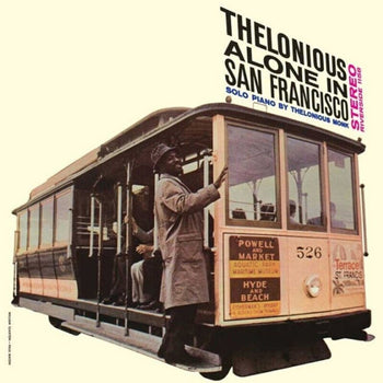 the album cover for Thelonious Monk - Alone In San Francisco (Bonus Tracks) [Limited Edition] [180 Gram]