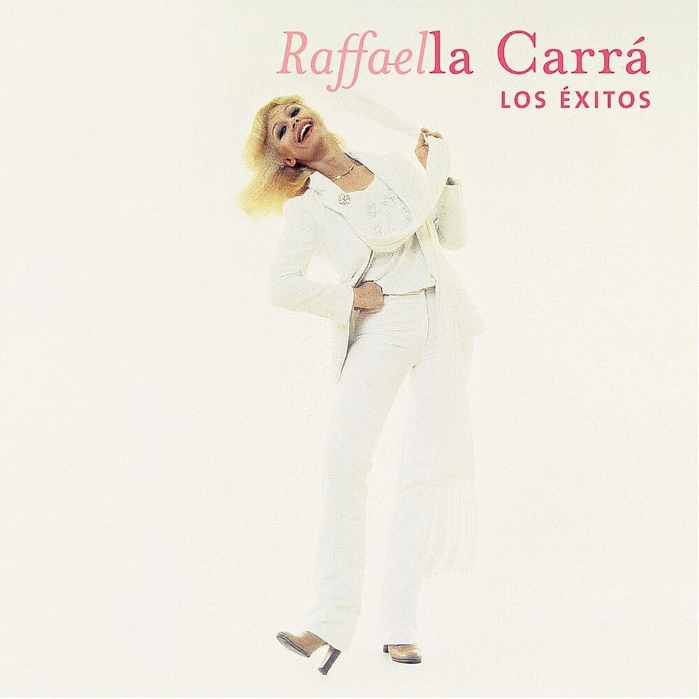 the album cover for Raffaella Carra - Los Exitos - Pink Vinyl [Colored Vinyl] (Pnk) (Spa)