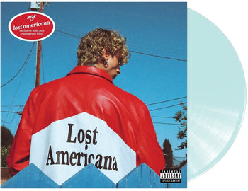 the album cover for mgk - Lost Americana [Indie Exclusive Soda Pop Bottle LP]