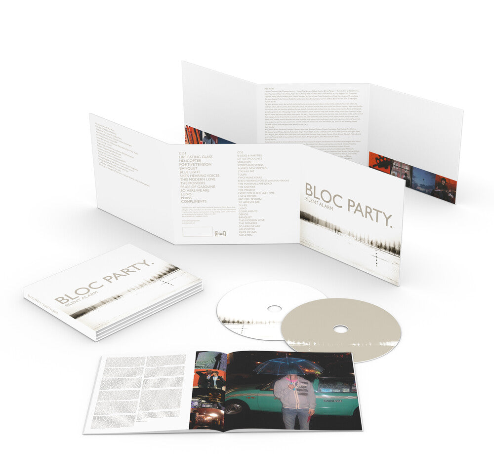 the album cover for Bloc Party - Silent Alarm (20th Anniversary) [Deluxe 2 CD]