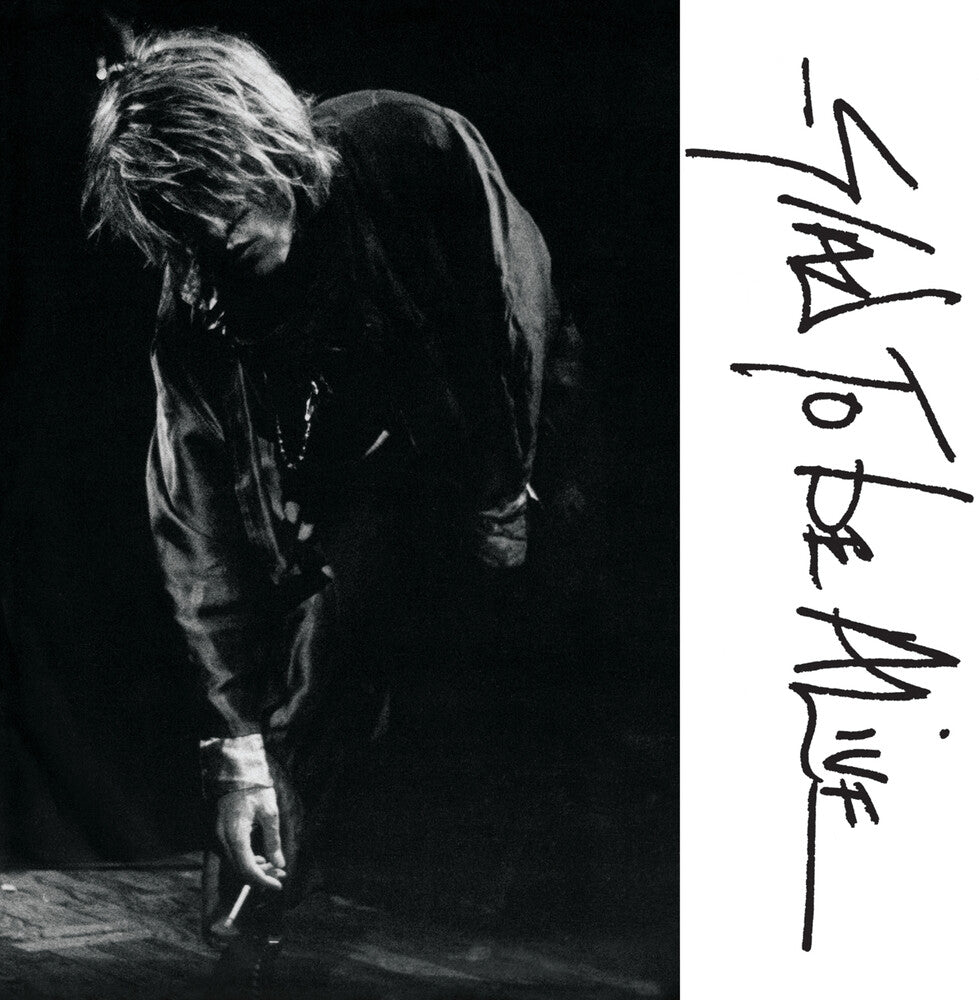 the album cover for Gene Loves Jezebel - Glad To Be Alive: Live In Nottingham 1986
