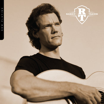 the album cover for Randy Travis - Now Playing [Colored Vinyl] (Tan)