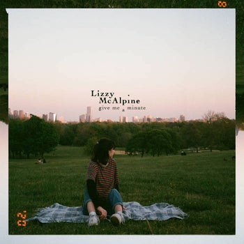 the album cover for Lizzy McAlpine - Give Me A Minute [Pink Colored Vinyl]