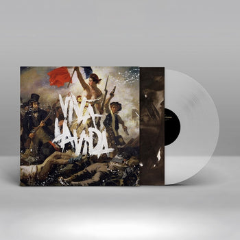 the album cover for Coldplay - Viva La Vida Or Death And All His Friends [Clear Vinyl]