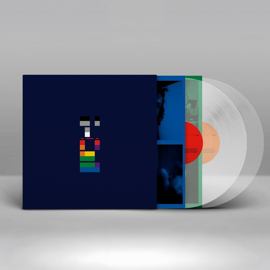 the album cover for Coldplay - X&Y [Clear Vinyl]