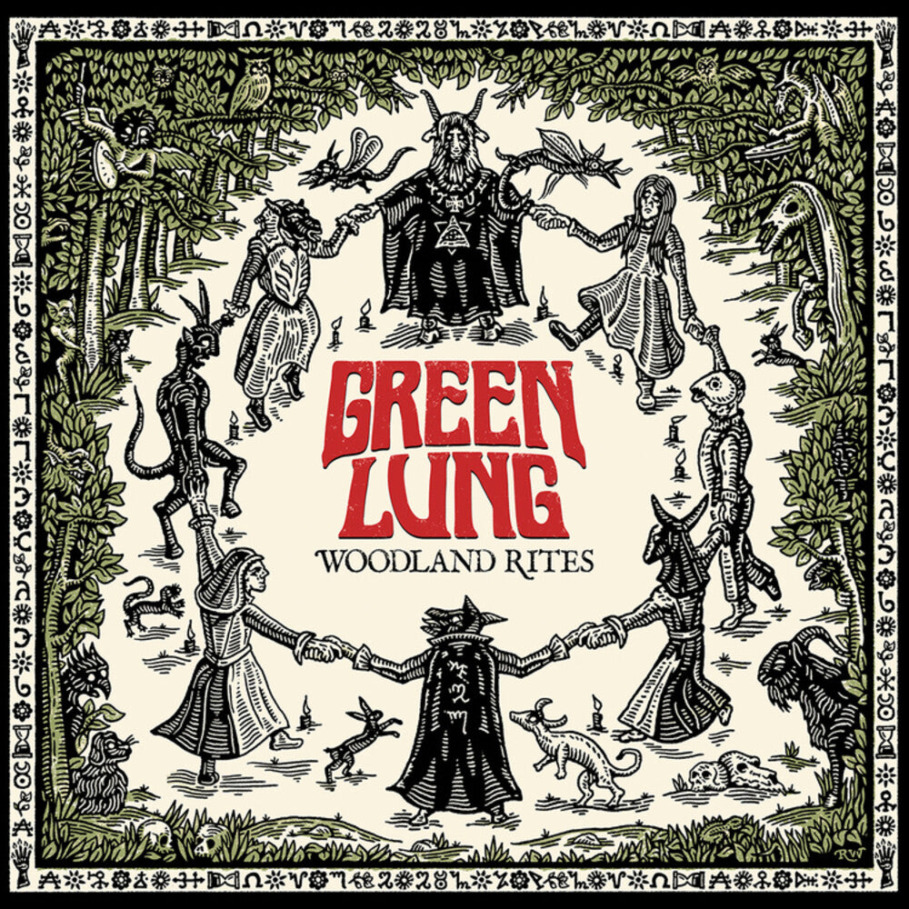 the album cover for Green Lung - Woodland Rites