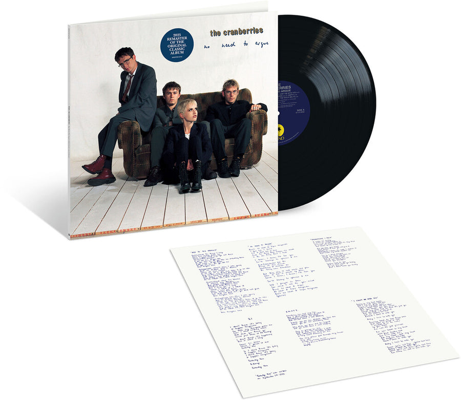the album cover for The Cranberries - No Need To Argue (30th Anniversary Edition) -  [LP]
