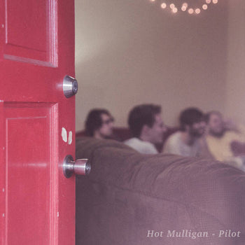 the album cover for Hot Mulligan - Pilot [Orange & White Twister Colored Vinyl]