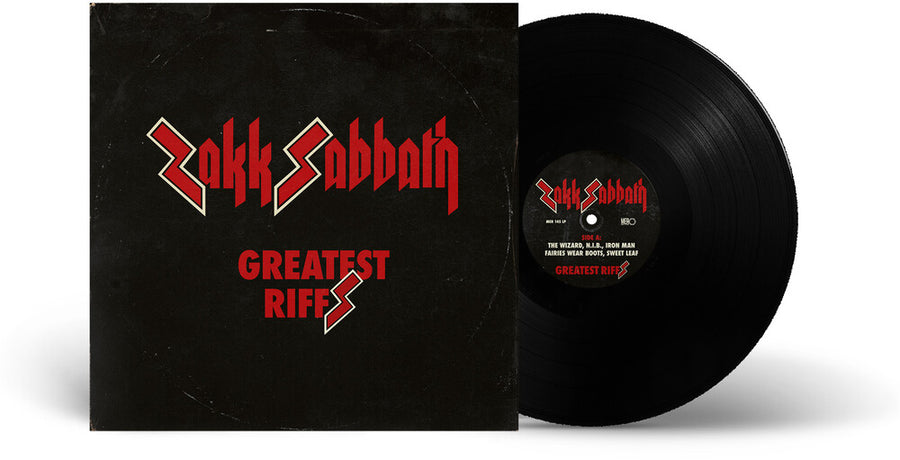 the album cover for Zakk Sabbath - Greatest Riffs