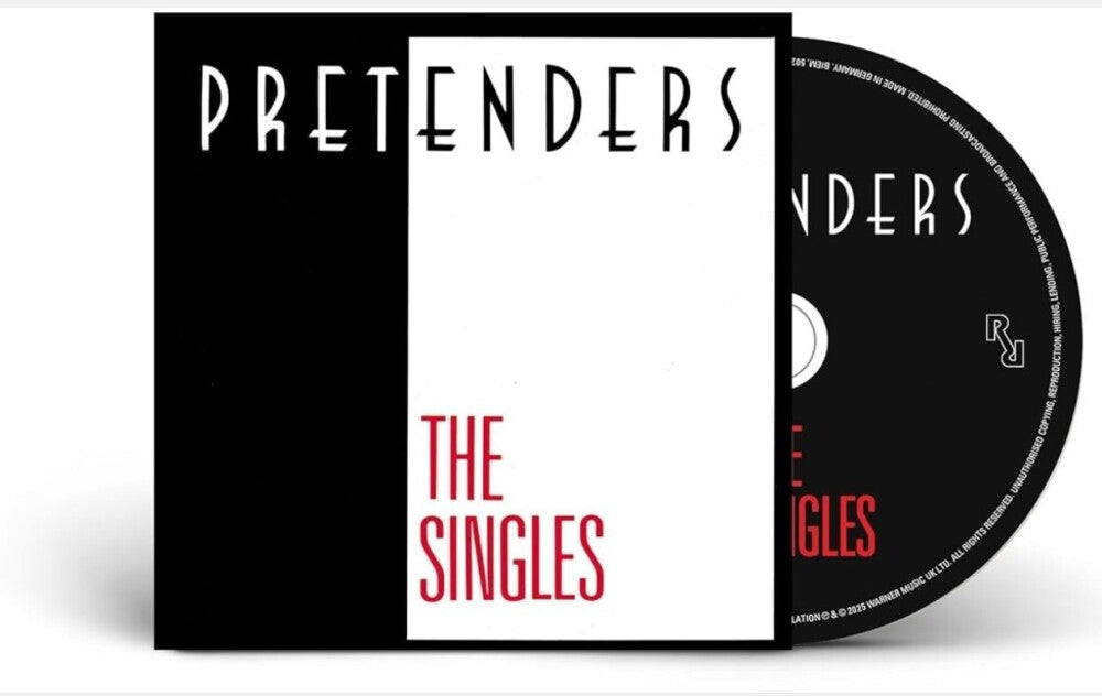 the album cover for Pretenders - The Singles
