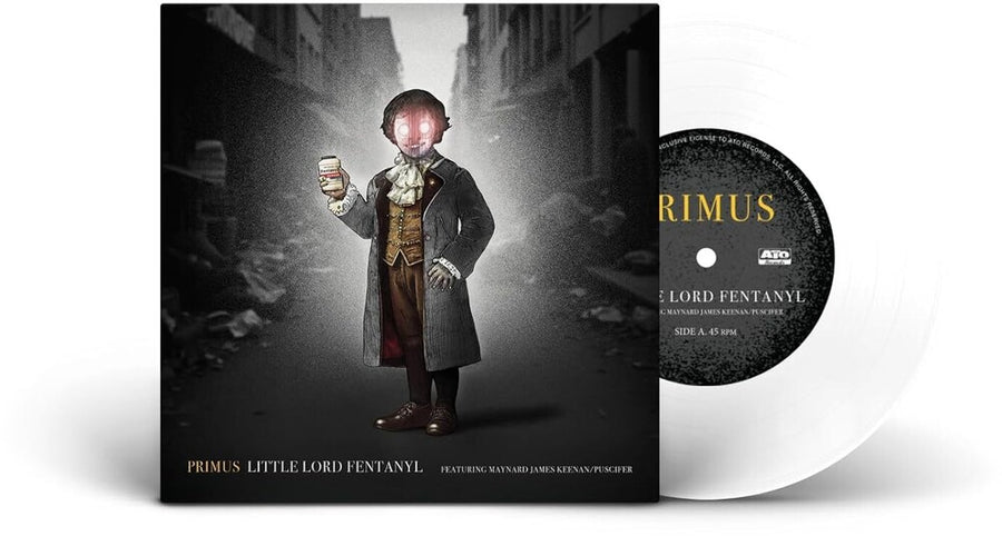 the album cover for Primus - Little Lord Fentanyl  b/w  Duchess (And The Proverbial Mind Spread)  [7inch Single]
