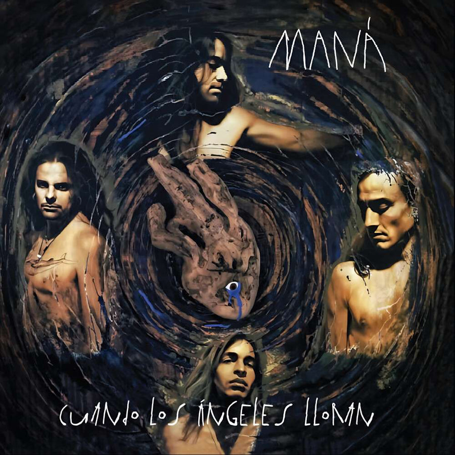 the album cover for Mana - Cuando Los Angeles Lloran