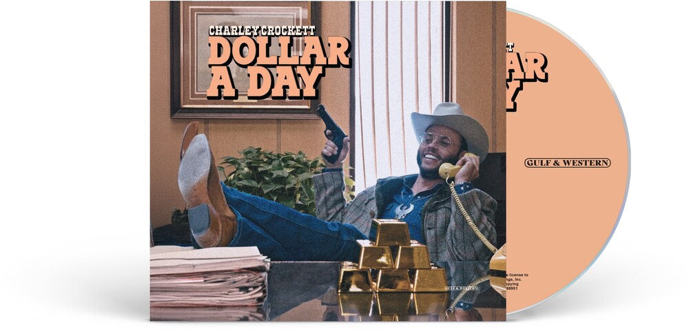 the album cover for Charley Crockett - Dollar A Day
