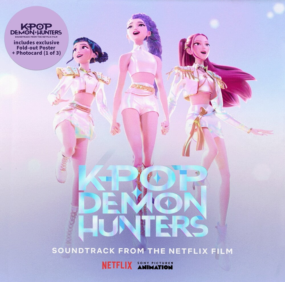 the album cover for Kpop Demon Hunters / O.S.T. - KPop Demon Hunters (Soundtrack from the Netflix Film) [LP]