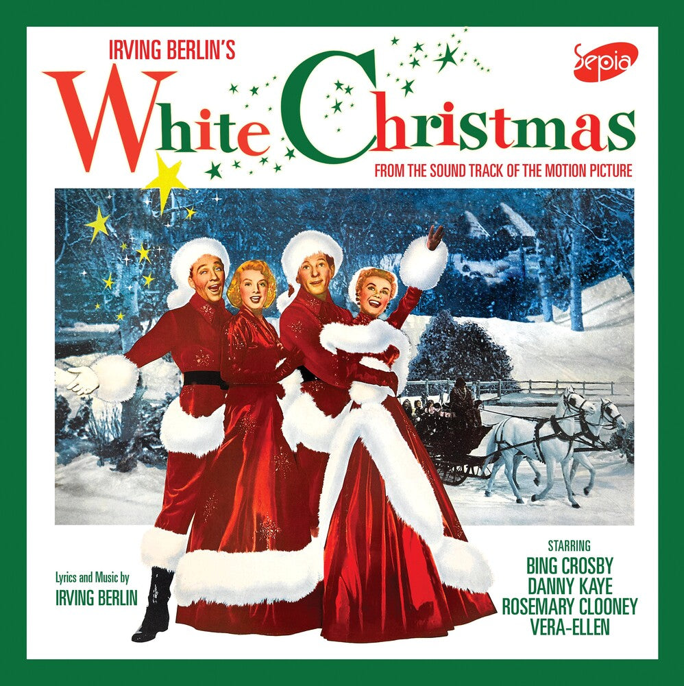 the album cover for Bing Crosb  / Clooney,Rosemary / Kaye,Danny (Ogv) - White Christmas - O.S.T. [180 Gram] (Coll) [Remastered]