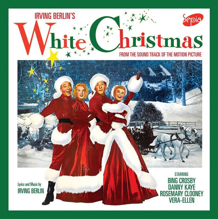 the album cover for Bing Crosb  / Clooney,Rosemary / Kaye,Danny (Ogv) - White Christmas - O.S.T. [180 Gram] (Coll) [Remastered]